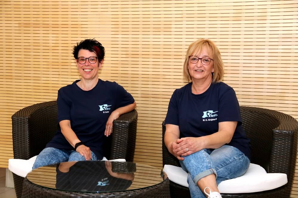 Kassenpersonal Finto-Erlebnisbad